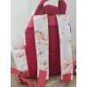 Sac à dos bébé brodé prénom - crèche, maternelle & sortie