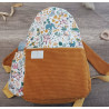 Sac à dos bébé brodé prénom - crèche, maternelle & sortie