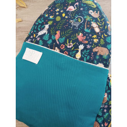 Sac à dos bébé brodé prénom - crèche, maternelle & sortie