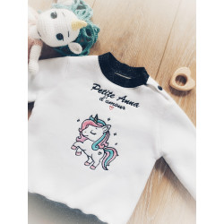 Sweats bébé personnalisés faits main en France - L'Atelier Priscillia