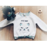 Sweats bébé personnalisés faits main en France - L'Atelier Priscillia