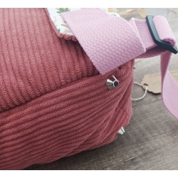 Sac à dos bébé brodé prénom - crèche, maternelle & sortie
