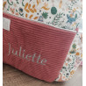 Sac à dos bébé brodé prénom - crèche, maternelle & sortie