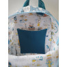 Sac à dos bébé brodé prénom - crèche, maternelle & sortie