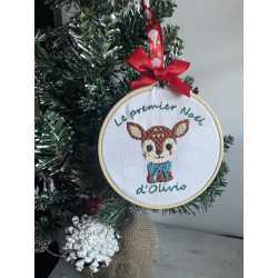 Boule de Noël personnalisée