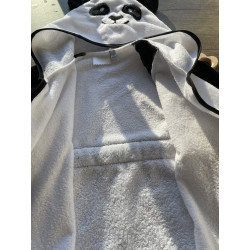 Peignoir de bain personnalisé enfant – Éponge bambou ultra douce