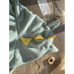 Peignoir de bain personnalisé enfant – Éponge bambou ultra douce