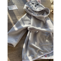 Peignoir de bain personnalisé enfant – Éponge bambou ultra douce