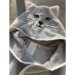 Peignoir de bain personnalisé enfant – Éponge bambou ultra douce