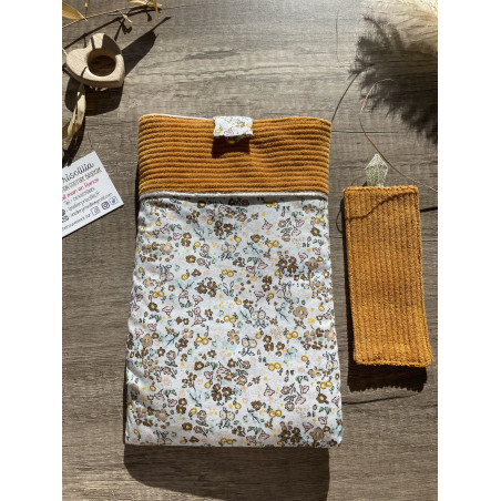 Pochète à livre - Marque Page à broder