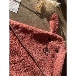 Cape de bain bébé 0-18 mois en éponge douce | Personnalisable & Fait main