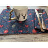 Ensemble set de table & serviette lavable