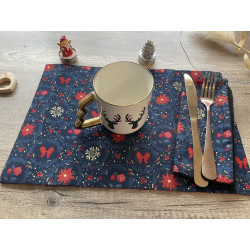 Ensemble set de table & serviette lavable