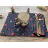 Ensemble set de table & serviette lavable