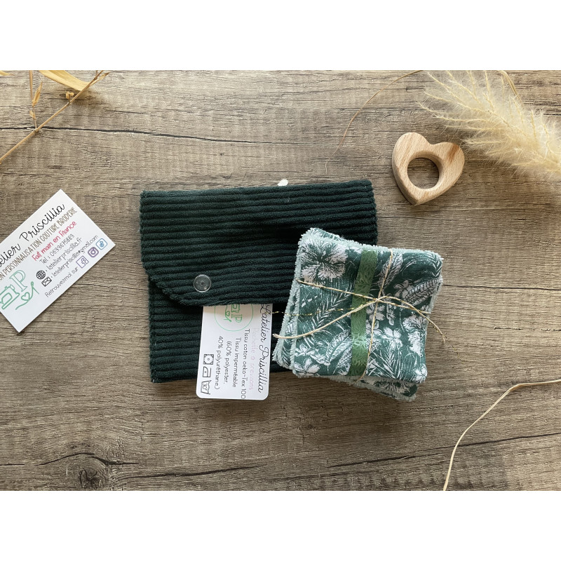 Kit beauté nomade - Lingette & Pochette imperméable