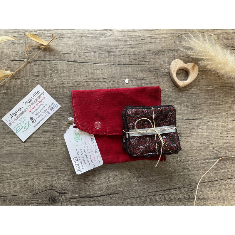 Kit beauté nomade - Lingette & Pochette imperméable