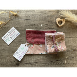 Kit beauté nomade - Lingette & Pochette imperméable