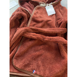 Peignoir de bain personnalisé enfant – Éponge bambou ultra douce