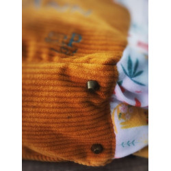 Sac à dos bébé brodé prénom - crèche, maternelle & sortie