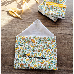 Kit beauté nomade personnalisable - Lingette & Pochette imperméable